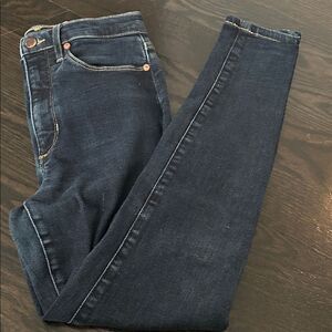 Banana Republic Dark Blue Women's High Rise Skinny Jeans 27
